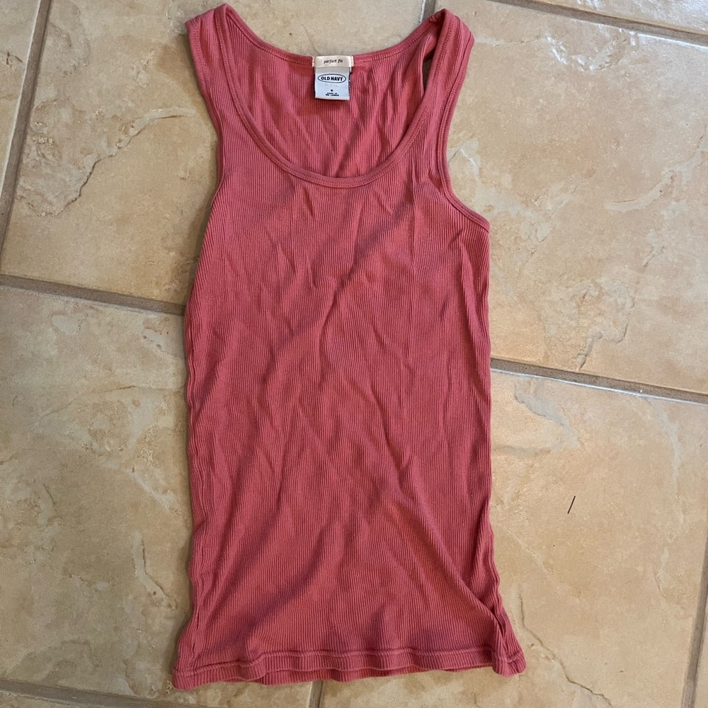 Simple Pink Tank Top
